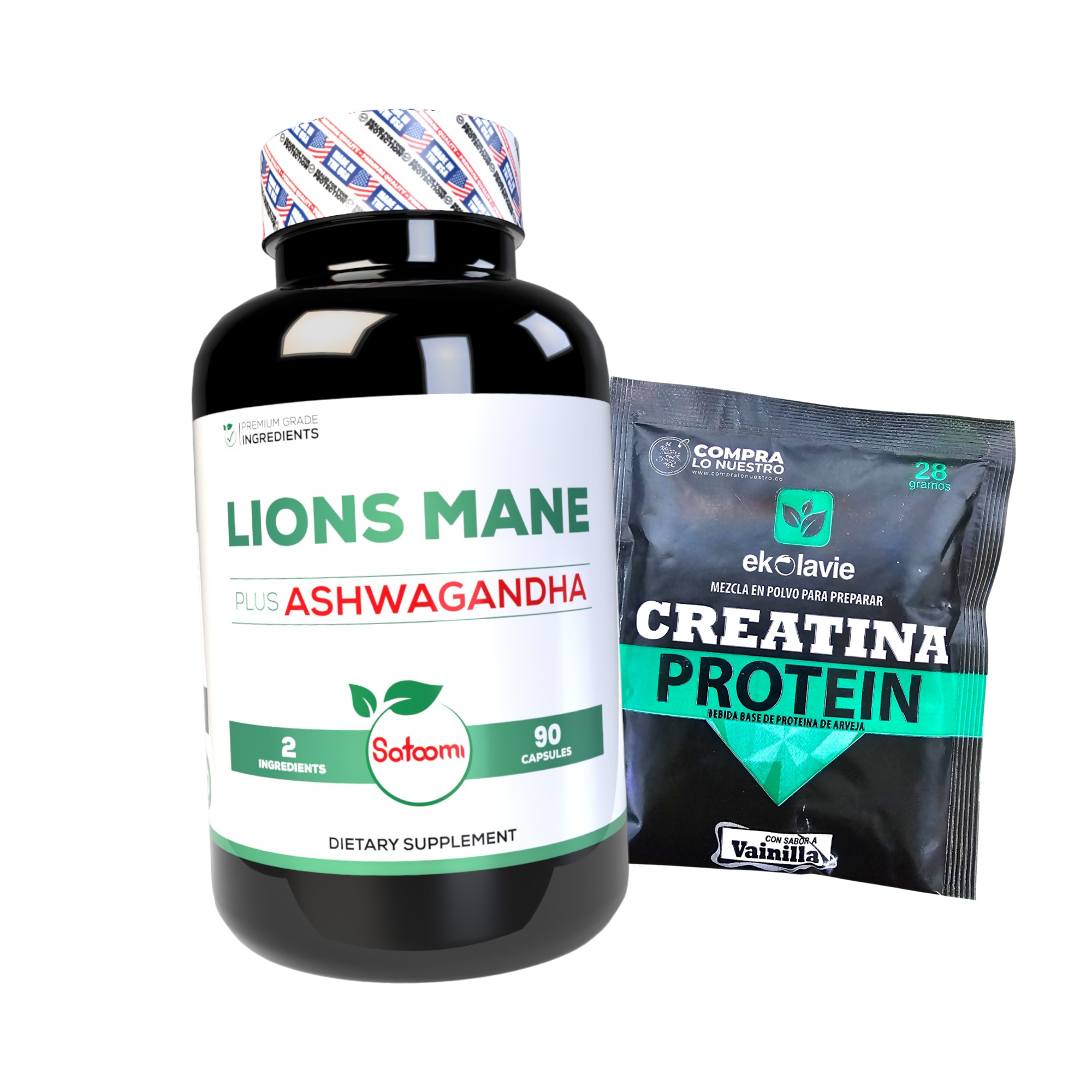 Ashwagandha con Proteina Creatina